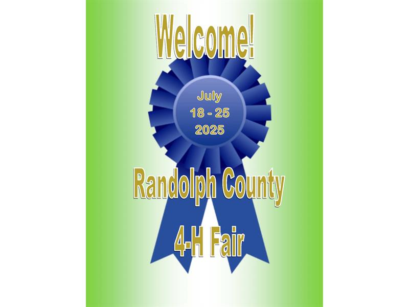Logo for 2025 Randolph County 4-H Fair