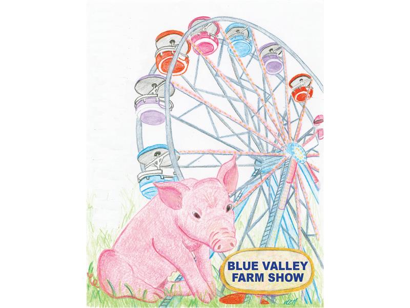 Logo for 2025 Blue Valley Farm Show