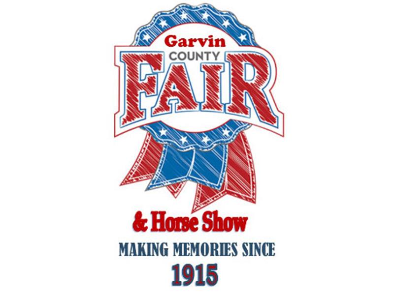 Logo for 2025 Garvin County Free Fair & Horse Show