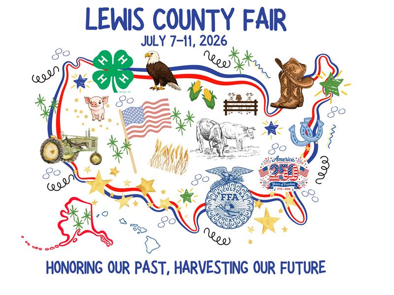 Logo for 2026 Lewis County Fair